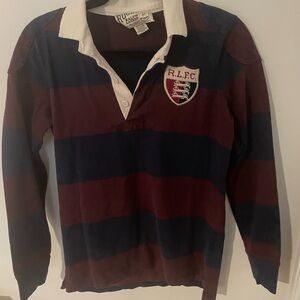 Ralph Lauren Rugby Shirt with White Collar